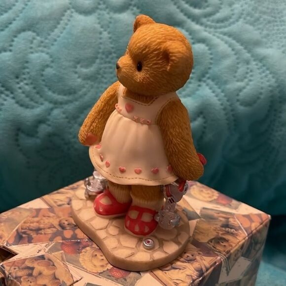 Enesco Cherished Teddies "Dawn" Roller Skating Girl Figurine 1999 Collectible Tr - Picture 9 of 10